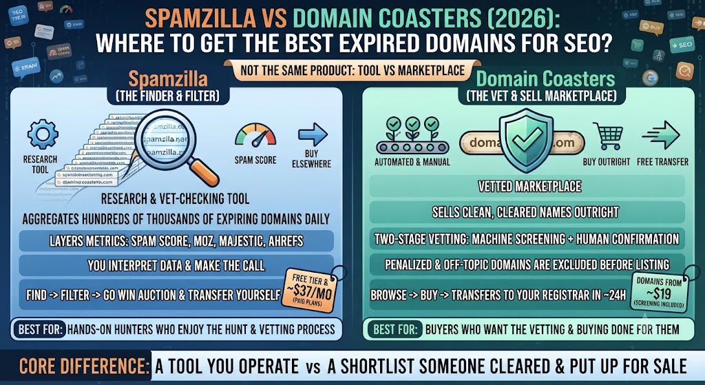 Spamzilla vs Domain Coasters: Who Got the Best Expired Domains?